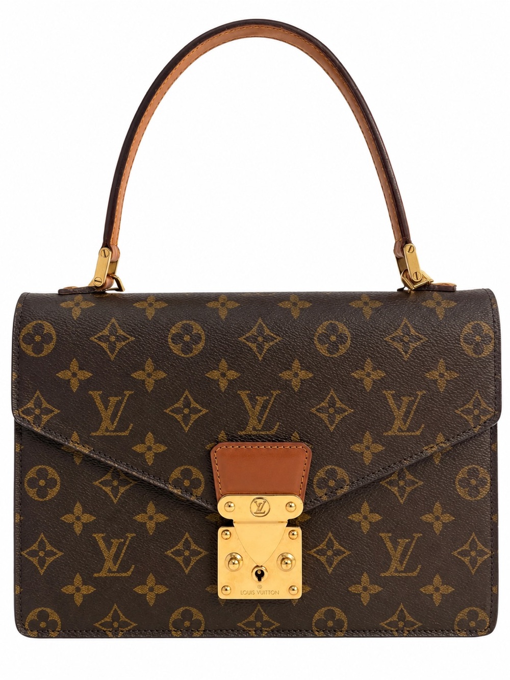 Louis Vuitton Vintage Monogram Monceau 28 Satchel - Crossbody Mod, EXCELLENT